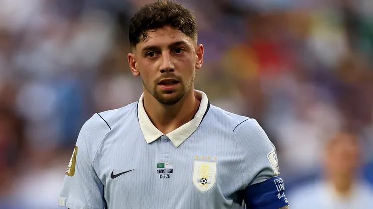 Federico Valverde, capitán de Uruguay.