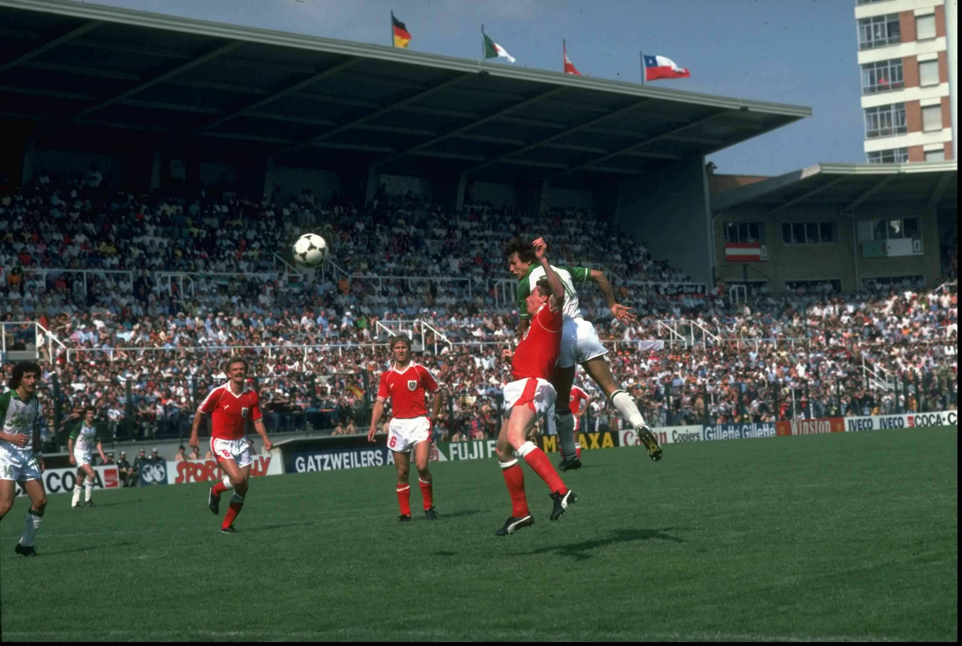 Austria – Argelia en aquel Mundial 1982 en Gijón, el partido previo a la Desgracia (Getty)