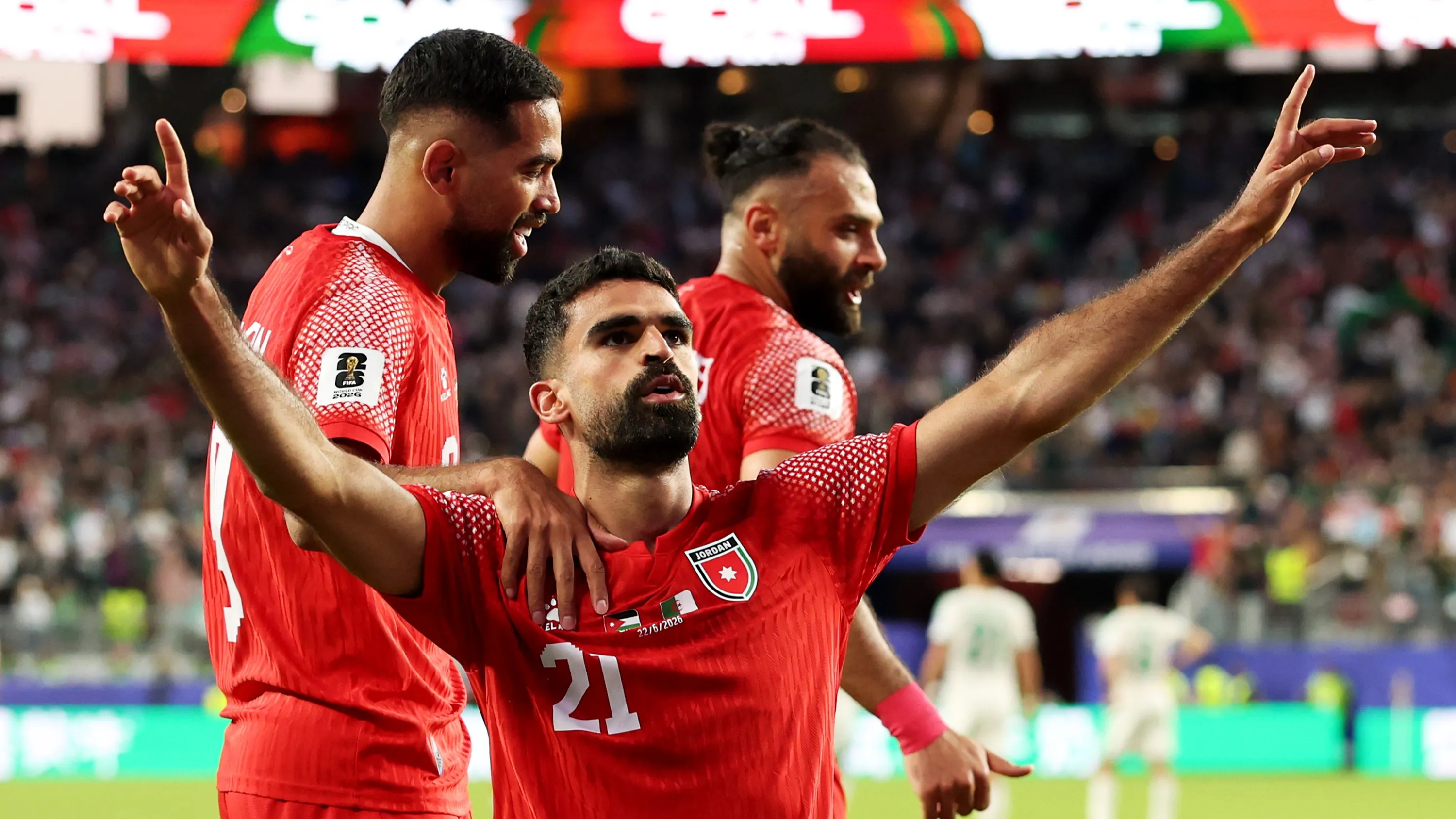 Jordania, el último rival de Argentina en la fase de grupos del Mundial.