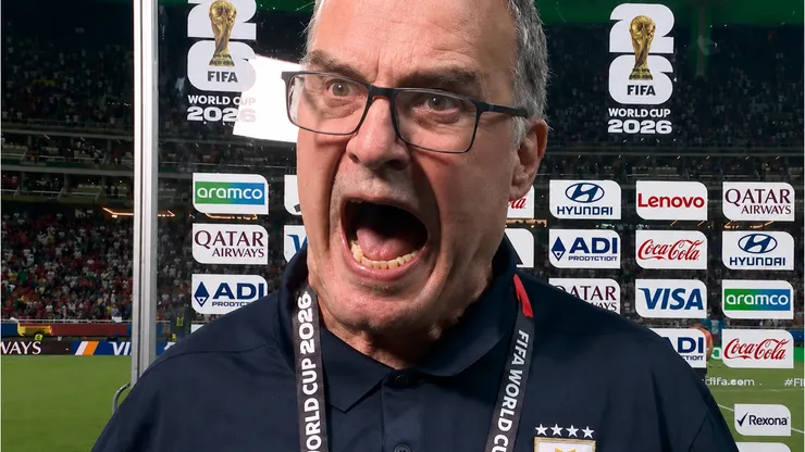 Marcelo Bielsa, DT de Uruguay.