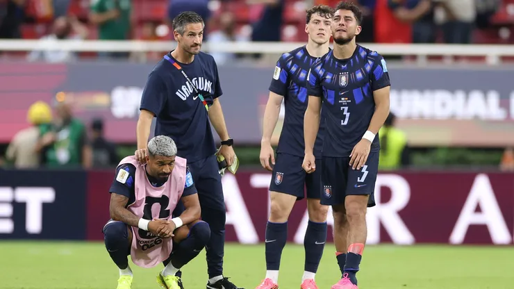 El lamento de los futbolistas de Uruguay tras quedar eliminados