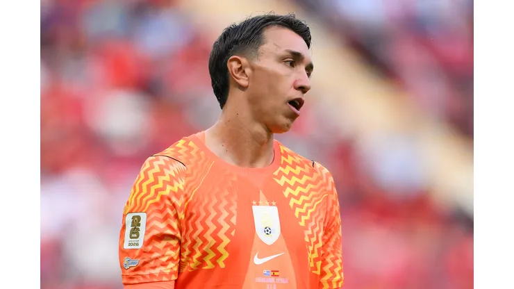 Fernando Muslera, arquero de Uruguay.