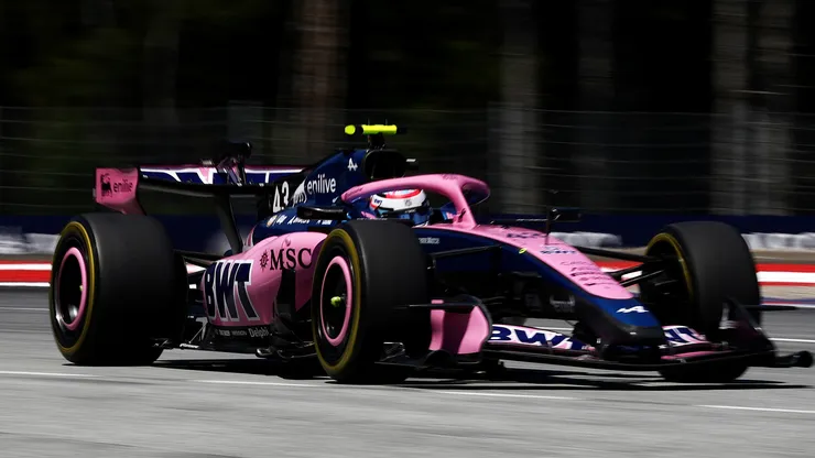 Franco Colapinto, P14 en la FP3 de Austria