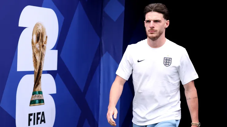 Declan Rice, suplente en Inglaterra - Panamá