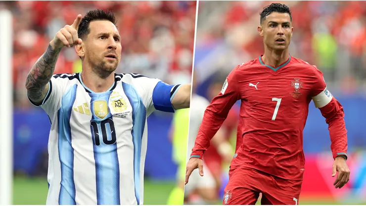 Messi y Cristiano podrían verse las caras con Argentina y Portugal en el Mundial