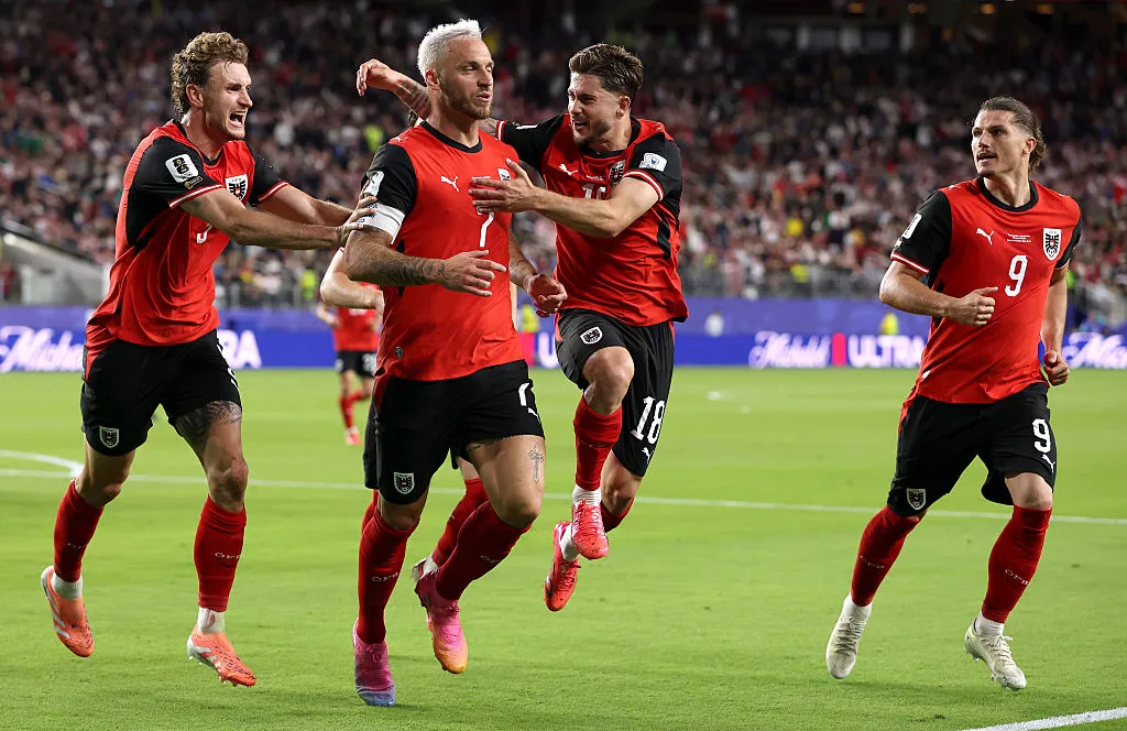 Los futbolistas de Austria en el Mundial 2026. (Getty Images)