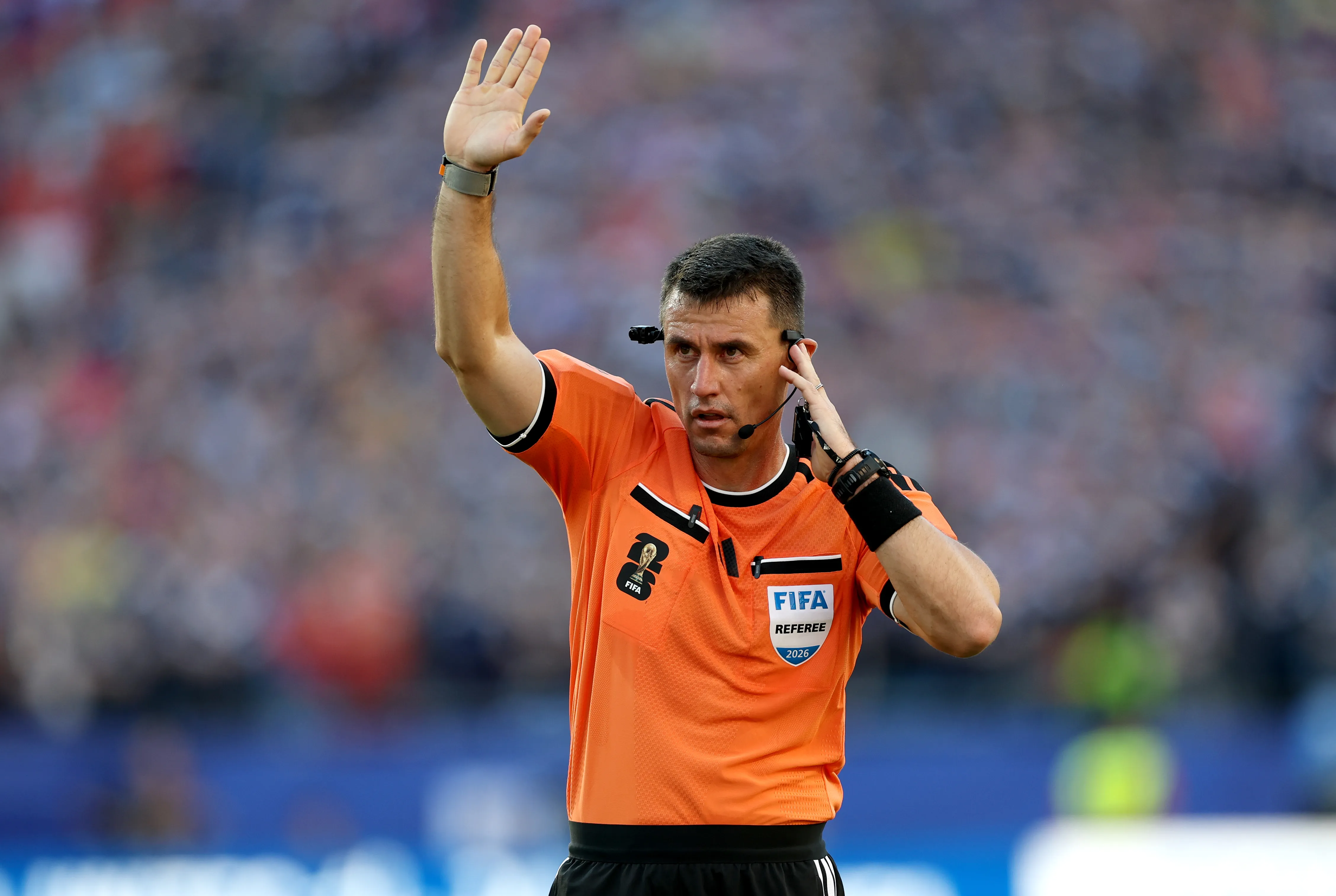 Ilgiz Tantashev, el árbitro de Austria – Argelia (Getty)