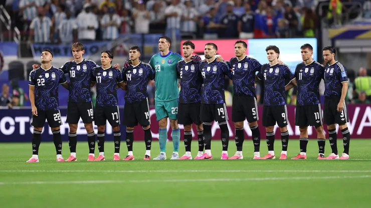 La Selección Argentina enfrentó a Jordania en Dallas