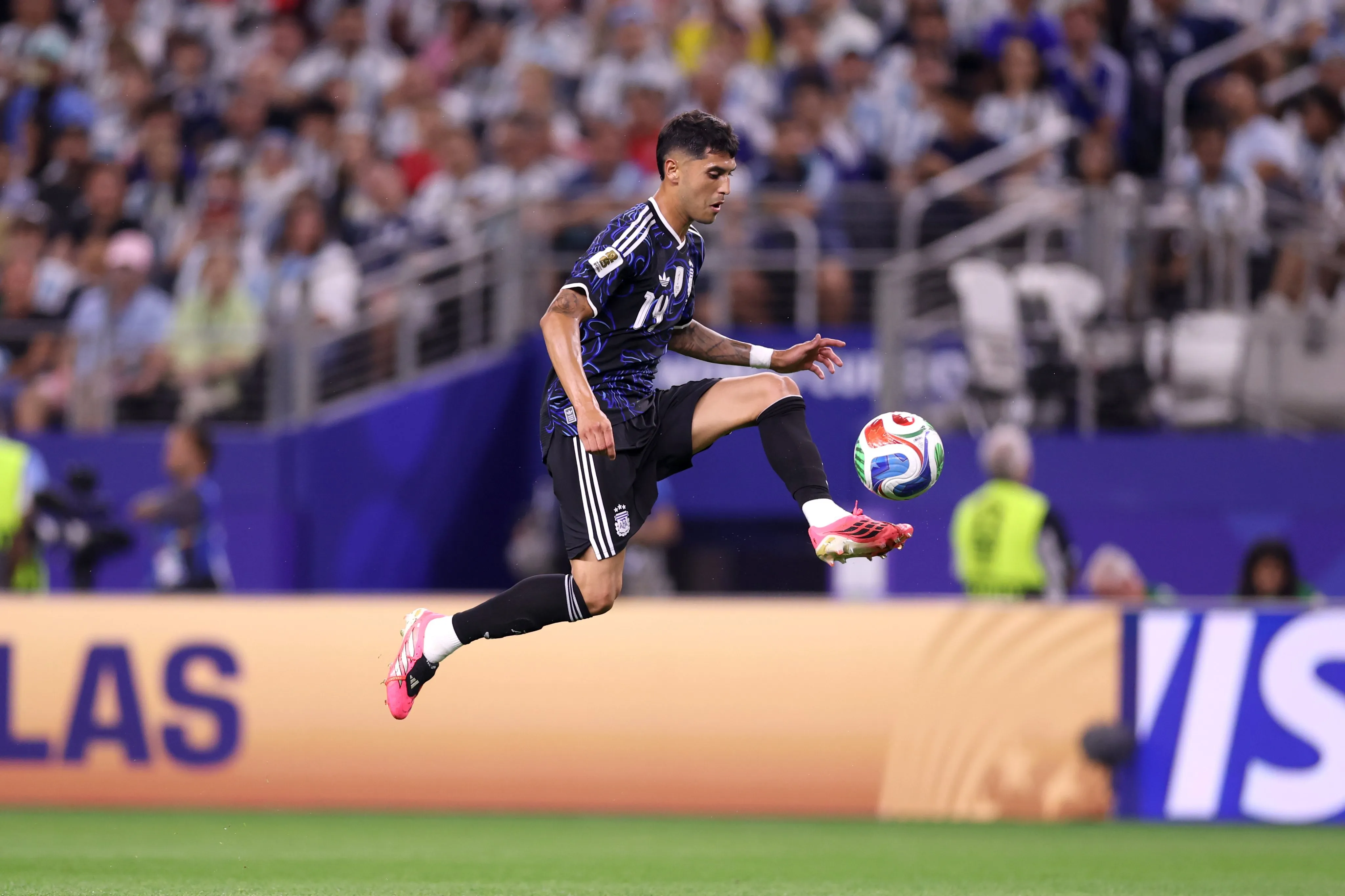 Exequiel Palacios. (Foto: @Argentina).