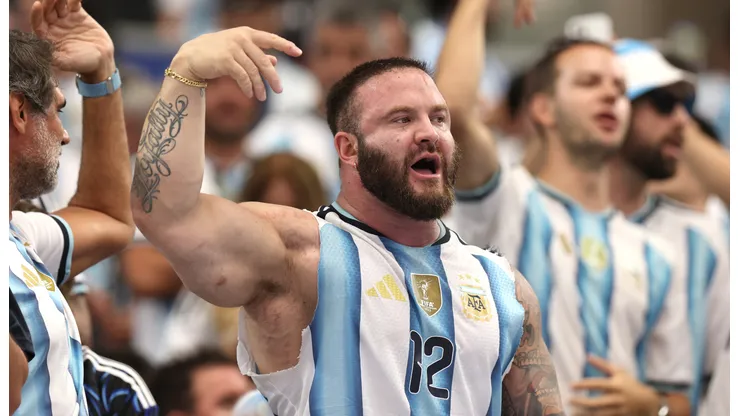 Los hinchas de la Selección Argentina en el Mundial 2026.