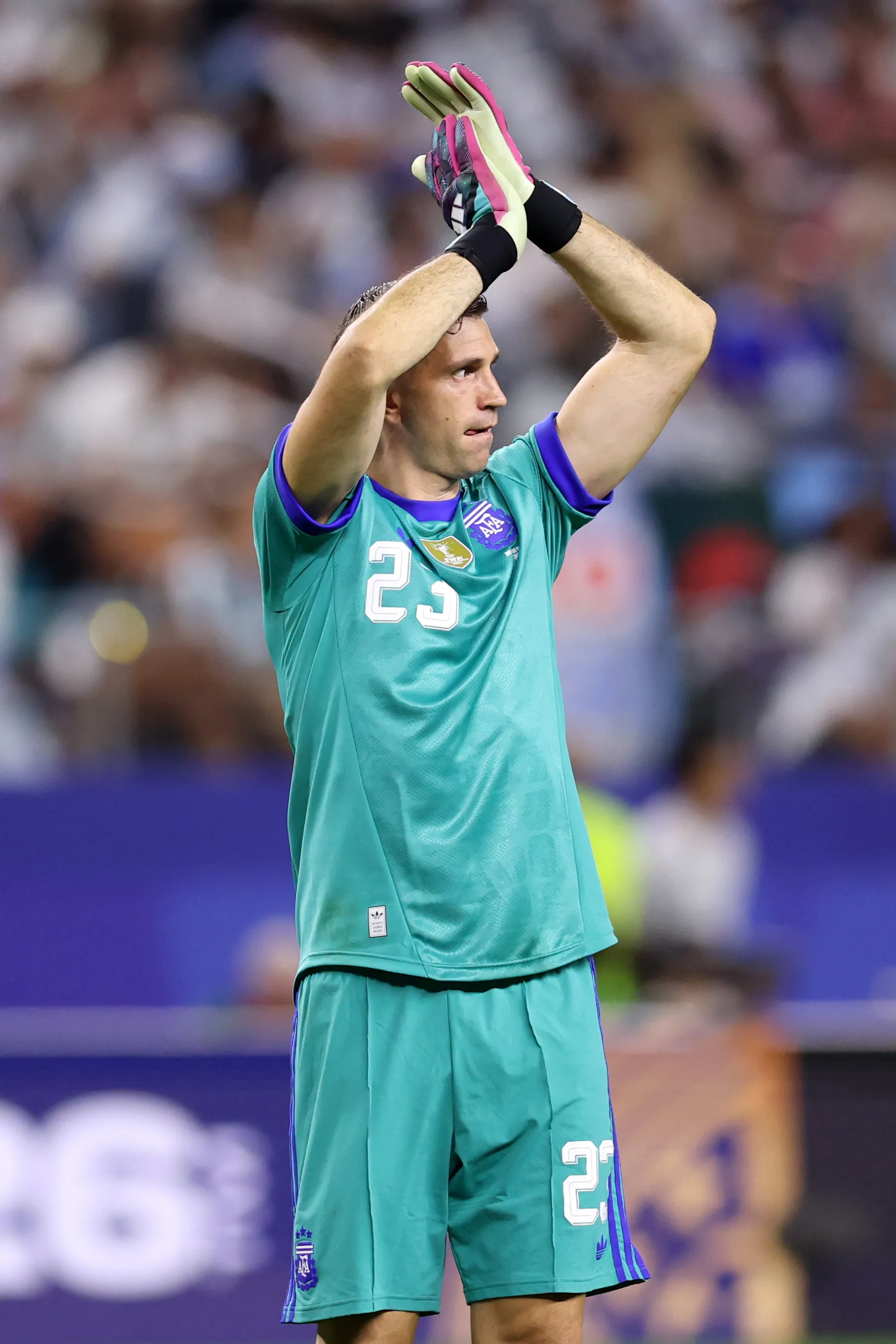 Dibu Martínez. (Foto: Getty).