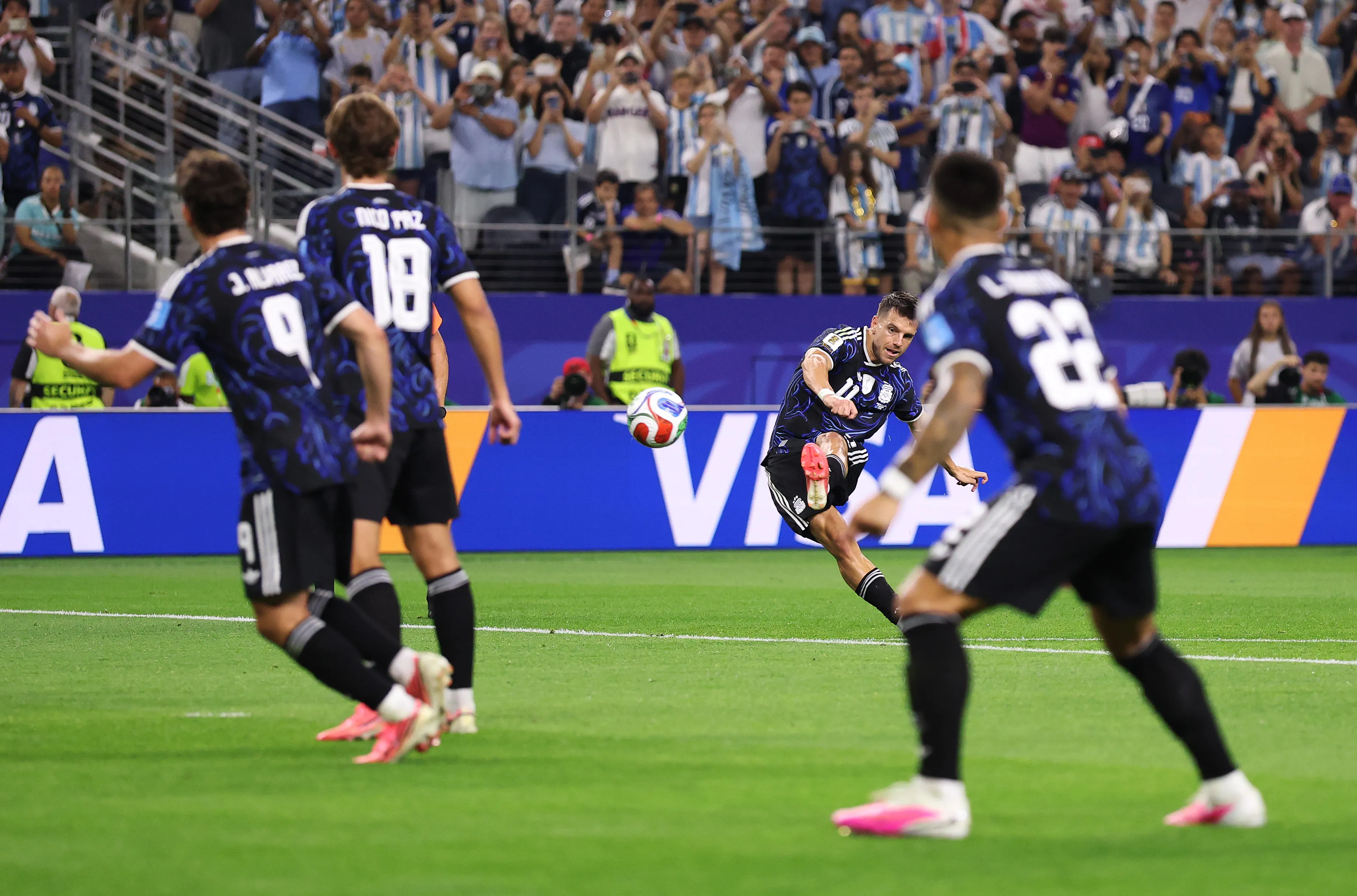 Lo Celso marcó un golazo ante Jordania. (Foto: Getty).