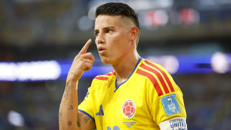 James Rodríguez, futbolista colombiano.