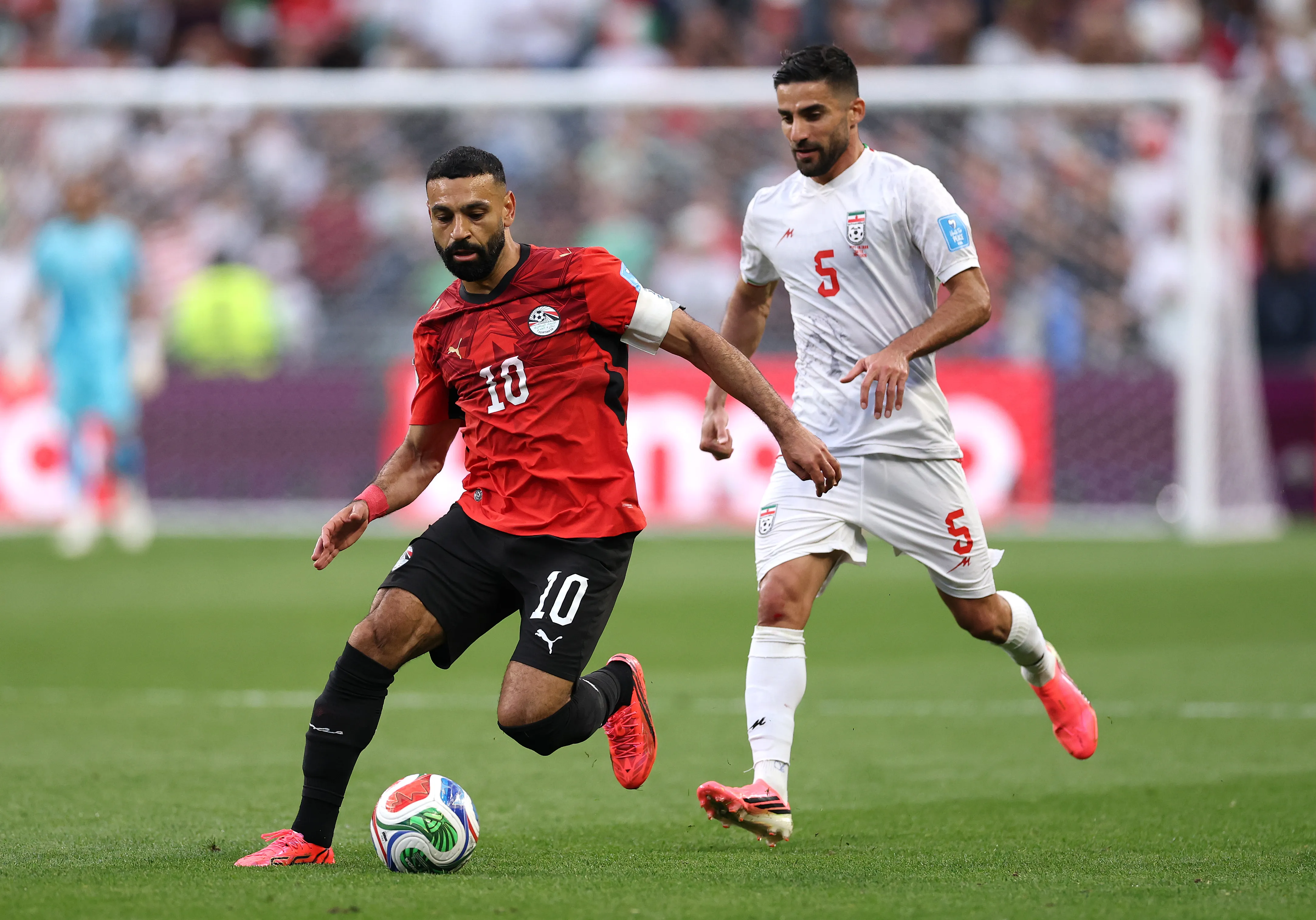 Mohamed Salah ante Irán. (Foto: Getty).