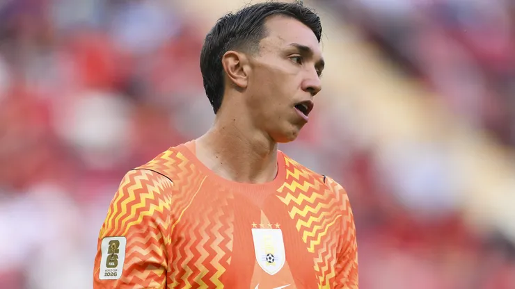Fernando Muslera, arquero uruguayo.