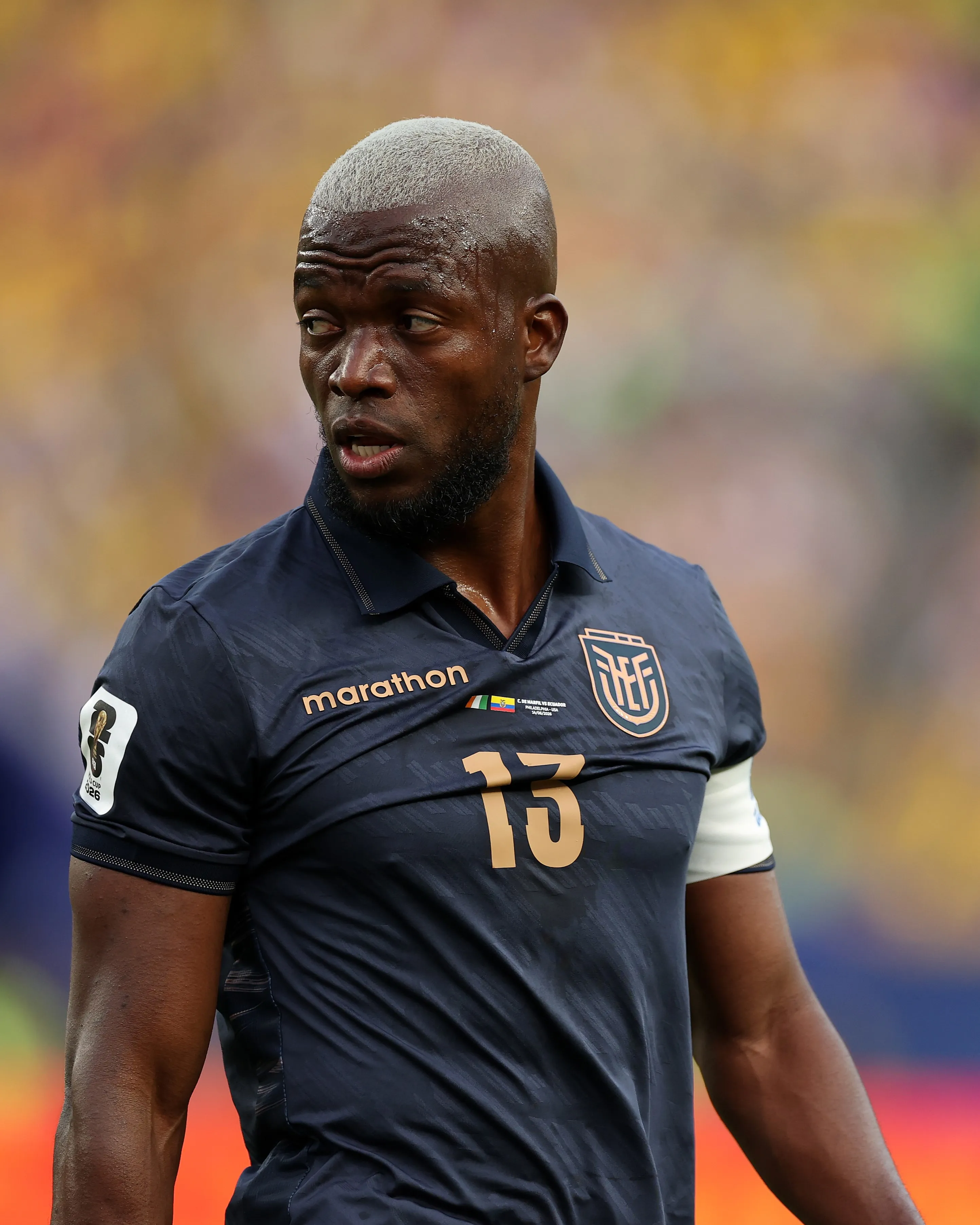 Enner Valencia, capitán de Ecuador. (Getty).
