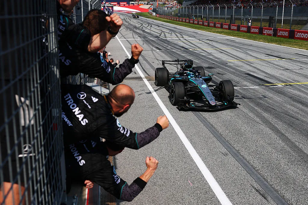Mercedes volvió a dominarlo todo. (Getty)