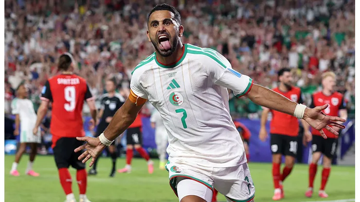 Riyad Mahrez, figura de Argelia en el Mundial 2026.