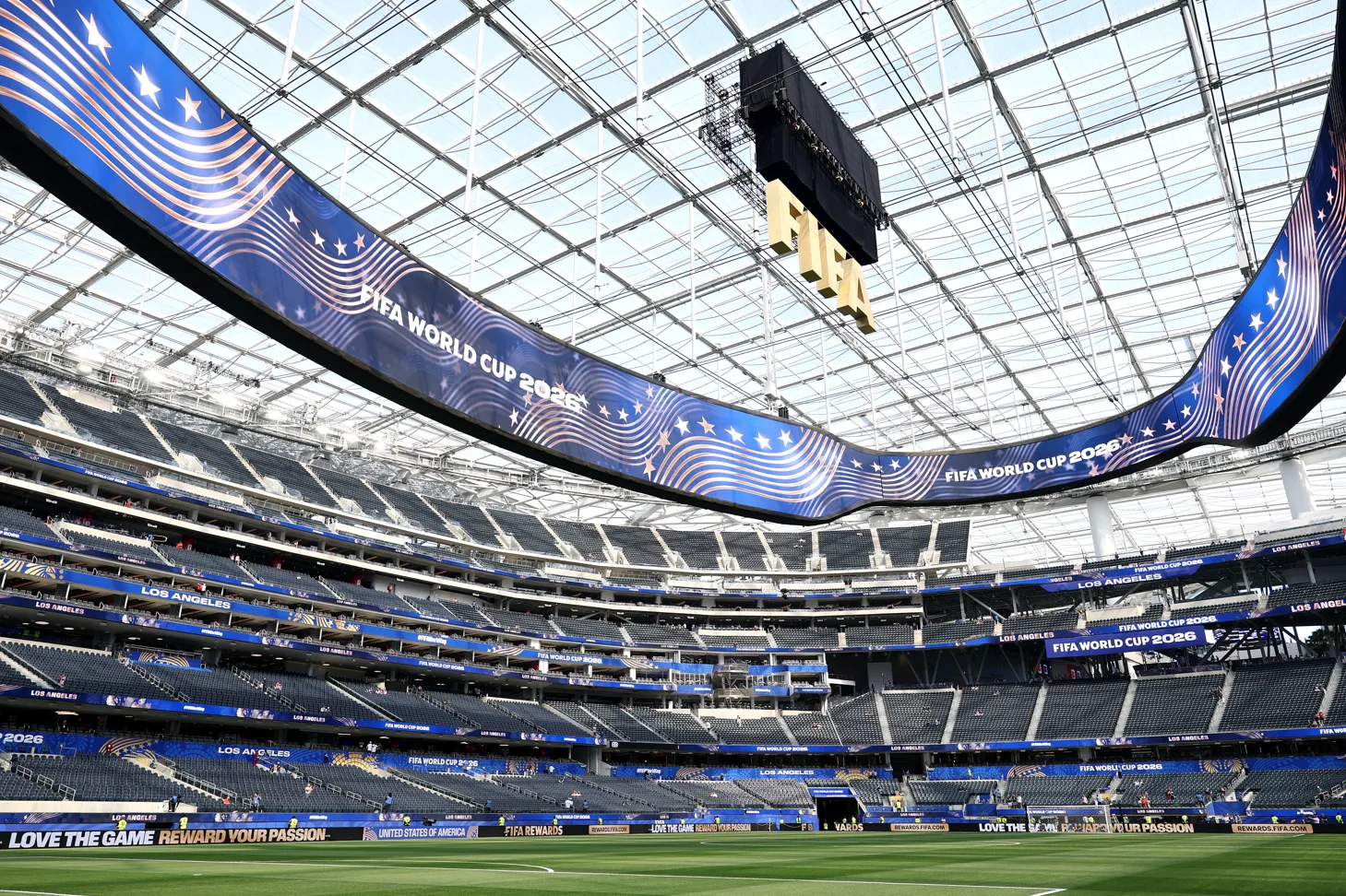 SoFi Stadium, Los Angeles. (Foto: Getty).