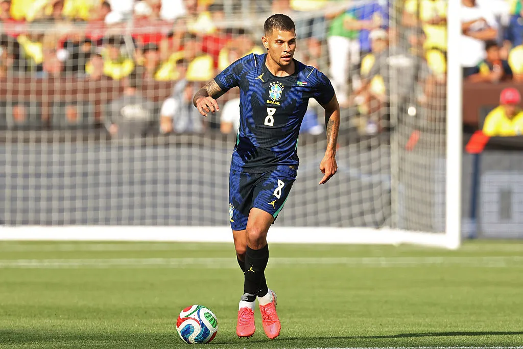 Bruno se hizo cargo del mediocampo de Brasil. (Getty)