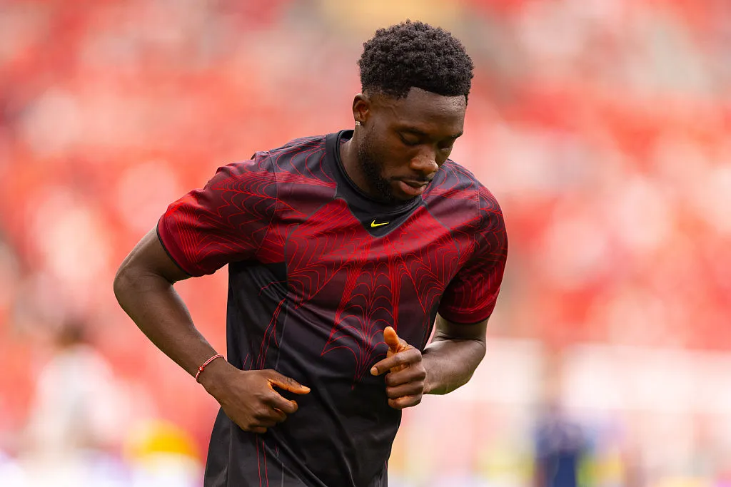 Alphonso Davies, figura de Canadá en el Mundial 2026. (Getty Images)