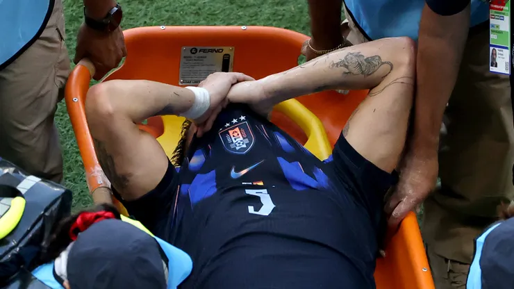 Manuel Ugarte sufrió una rotura de ligamentos