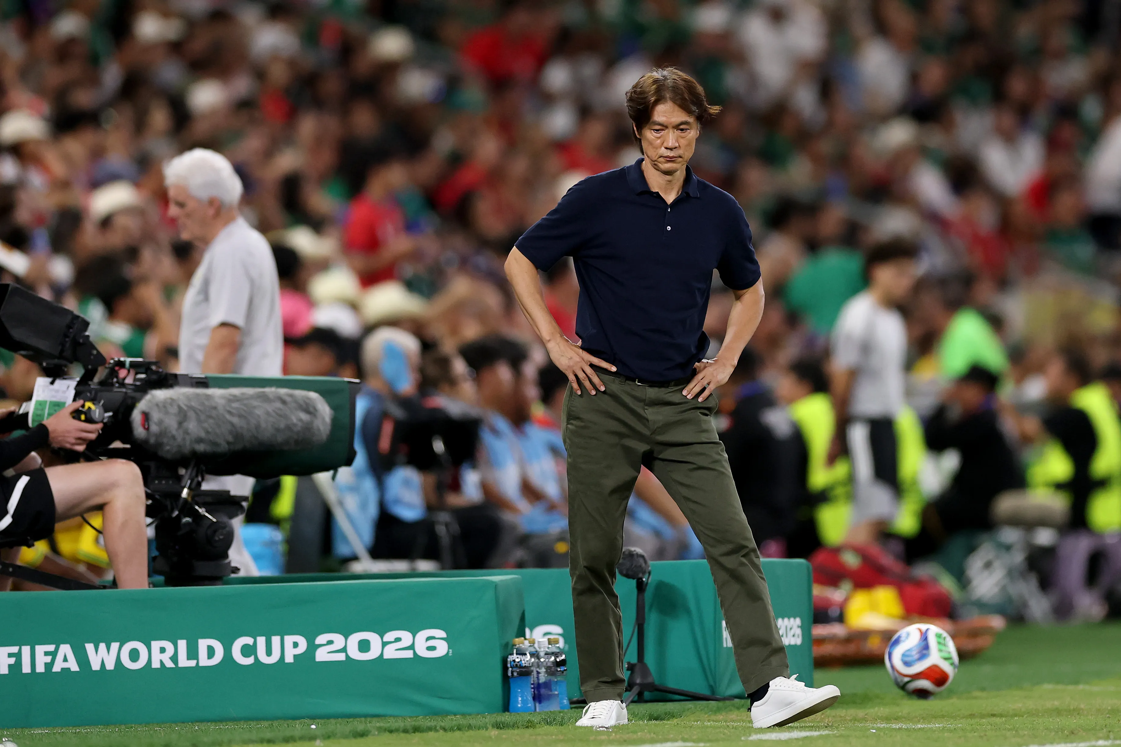 Corea del Sur se quedó sin entrenador luego de no pasar fase de grupos (Getty Images).