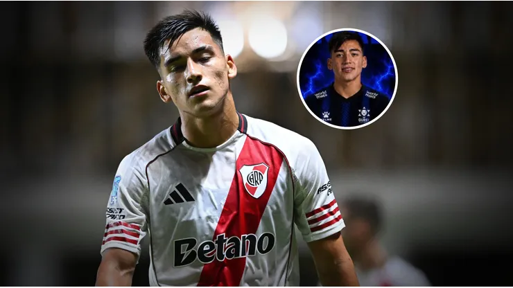 Ian Subiabre, delantero de River.