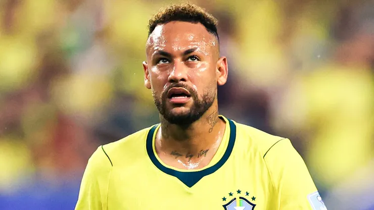 Neymar, delantero de Brasil.