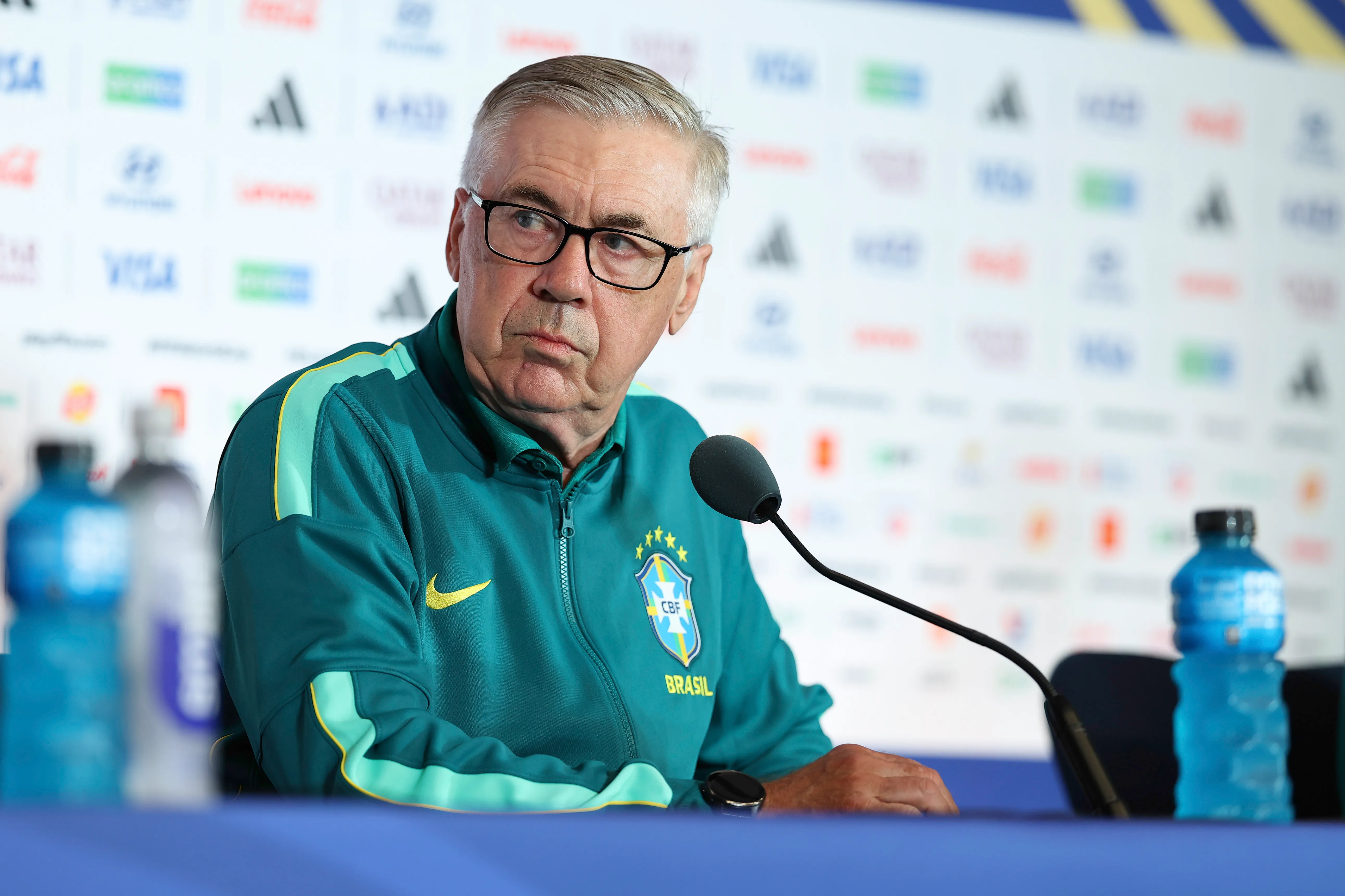 Carlo Ancelotti en conferencia de prensa. (Foto: Getty)