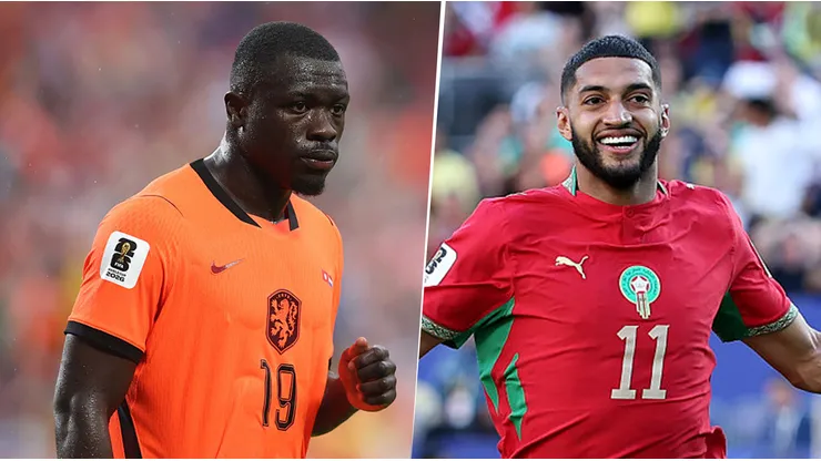 Países Bajos - Marruecos, por la Copa del Mundo.