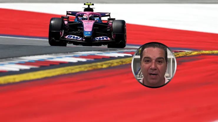 Franco Colapinto en acción en Austria.