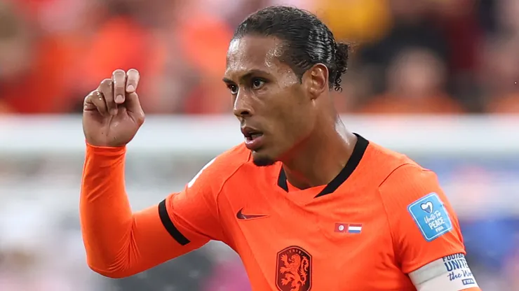 Virgil van Dijk. capitán de Países Bajos.