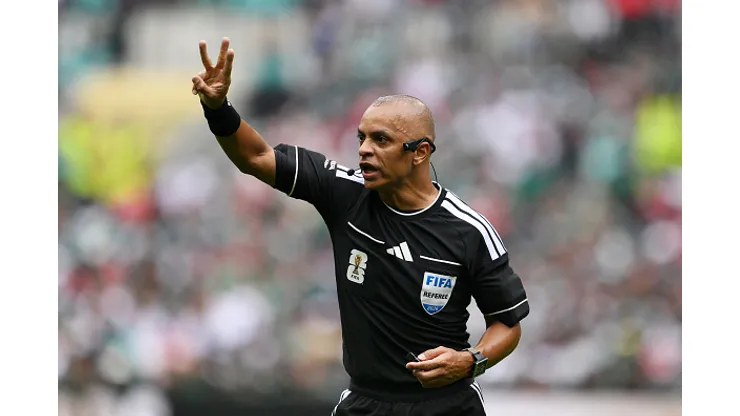 Wilton Sampaio, el árbitro en Países Bajos contra Marruecos.