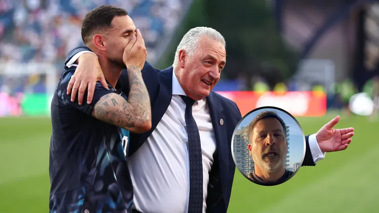 La merecida felicidad de Gustavo Alfaro.