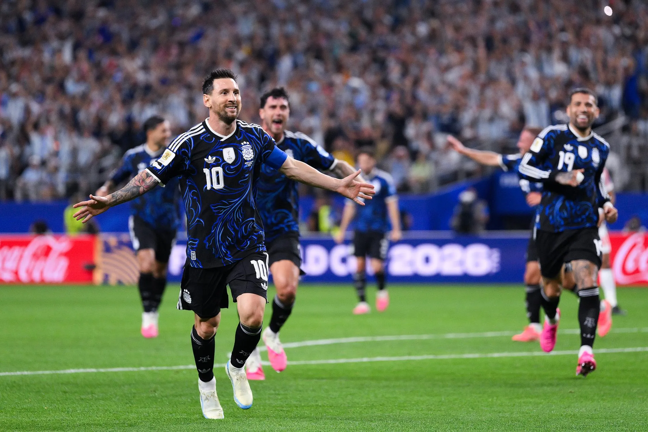 Lionel Messi, máximo goleador del Mundial 2026, de momento, con 6 goles. Getty Images.