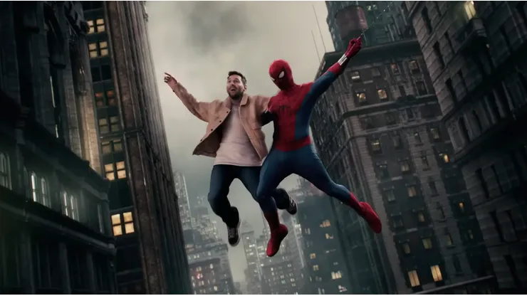 La inesperada actuación de Messi con Spider-Man