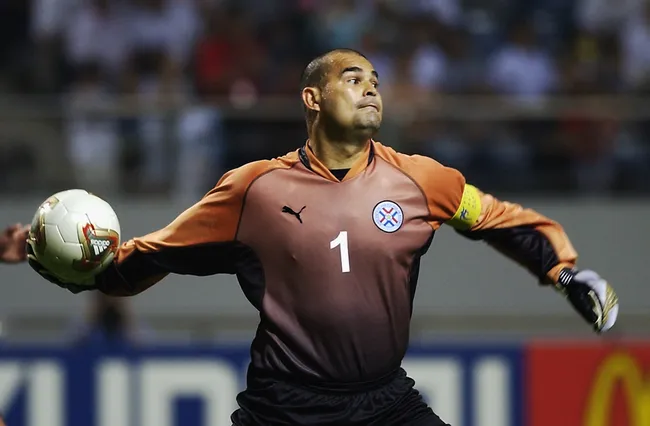 Chilavert en el Mundial 2002. (Foto: Getty).