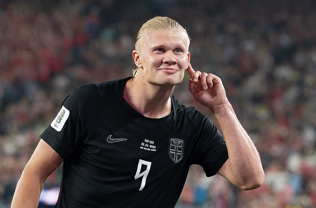 Erling Haaland, máxima figura de Noruega. (Getty Images)