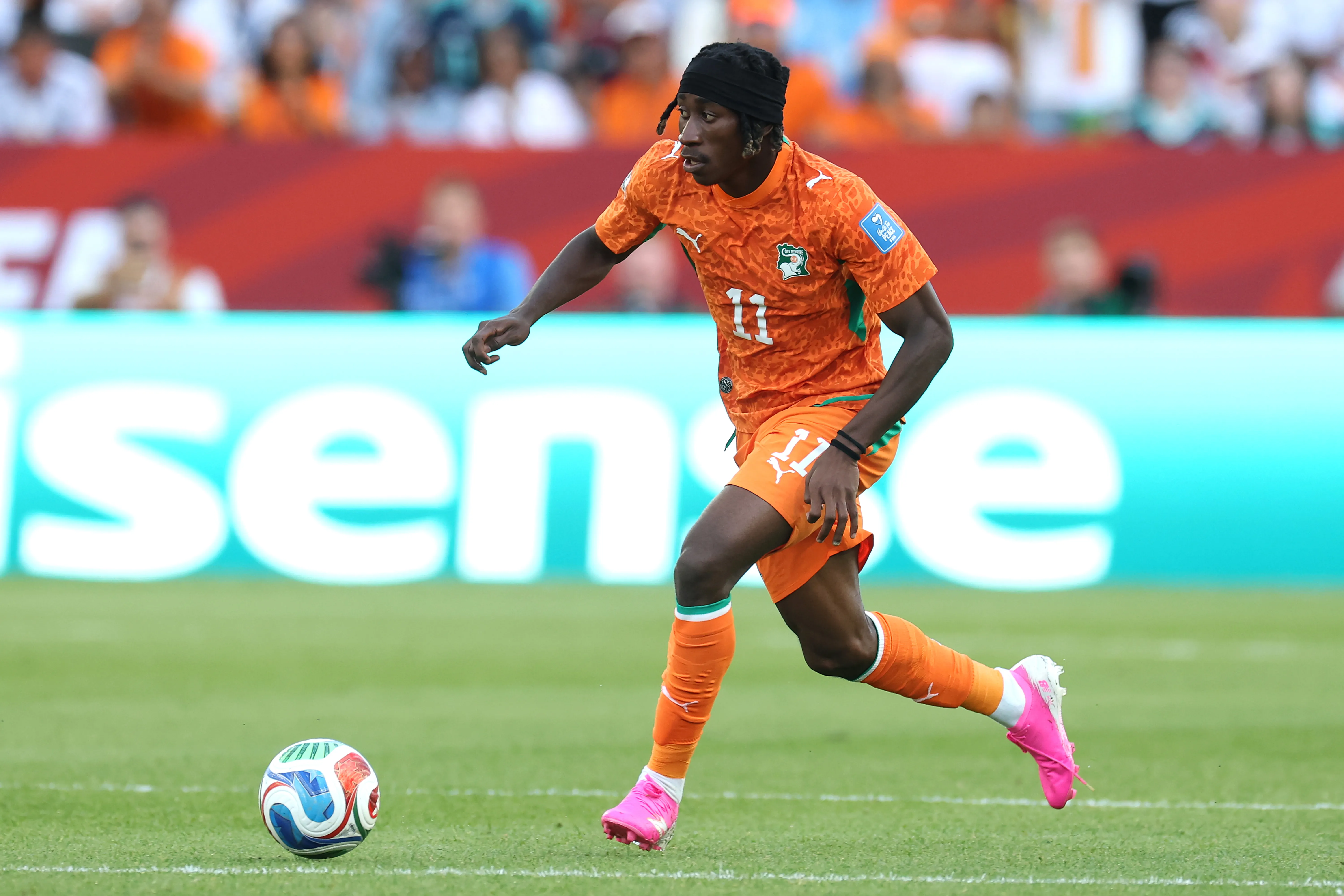 Yan Diomande. (Foto: Getty).