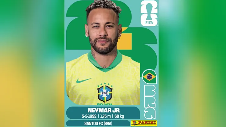 La figurita de Neymar es necesaria para completar el reto