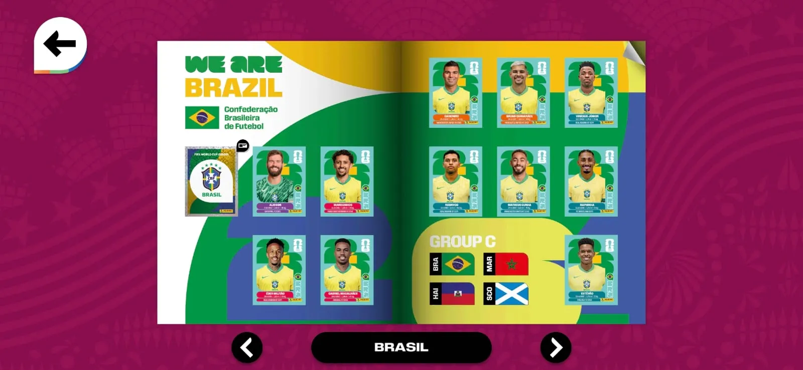 El equipo original de Brasil no contaba con el cromo de Neymar.
