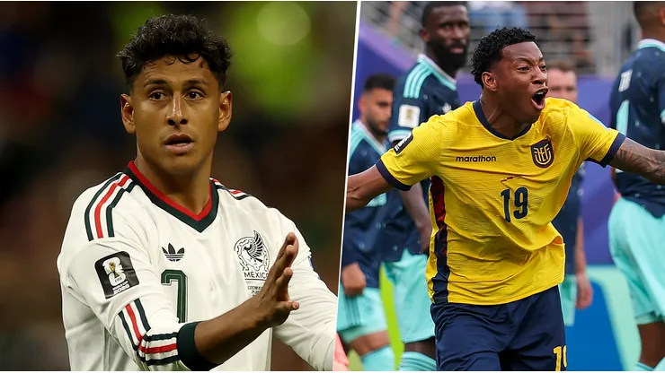 México y Ecuador chocan en el Estadio Azteca.