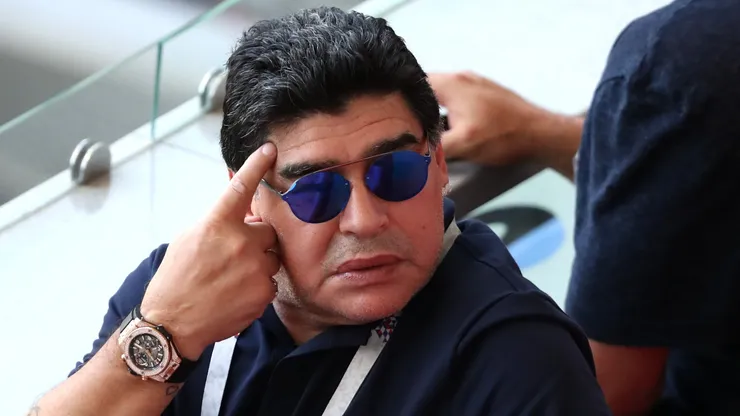 Diego Maradona, siempre sin pelos en la lengua.