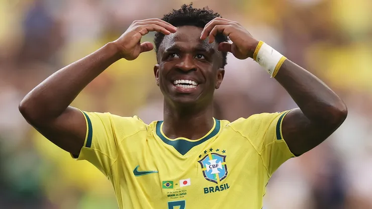 Vinícius Júnior, delantero de Brasil.