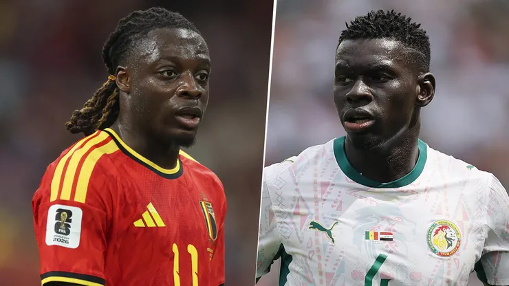 Las alineaciones de Bélgica y Senegal por los 16avos de final del Mundial 2026