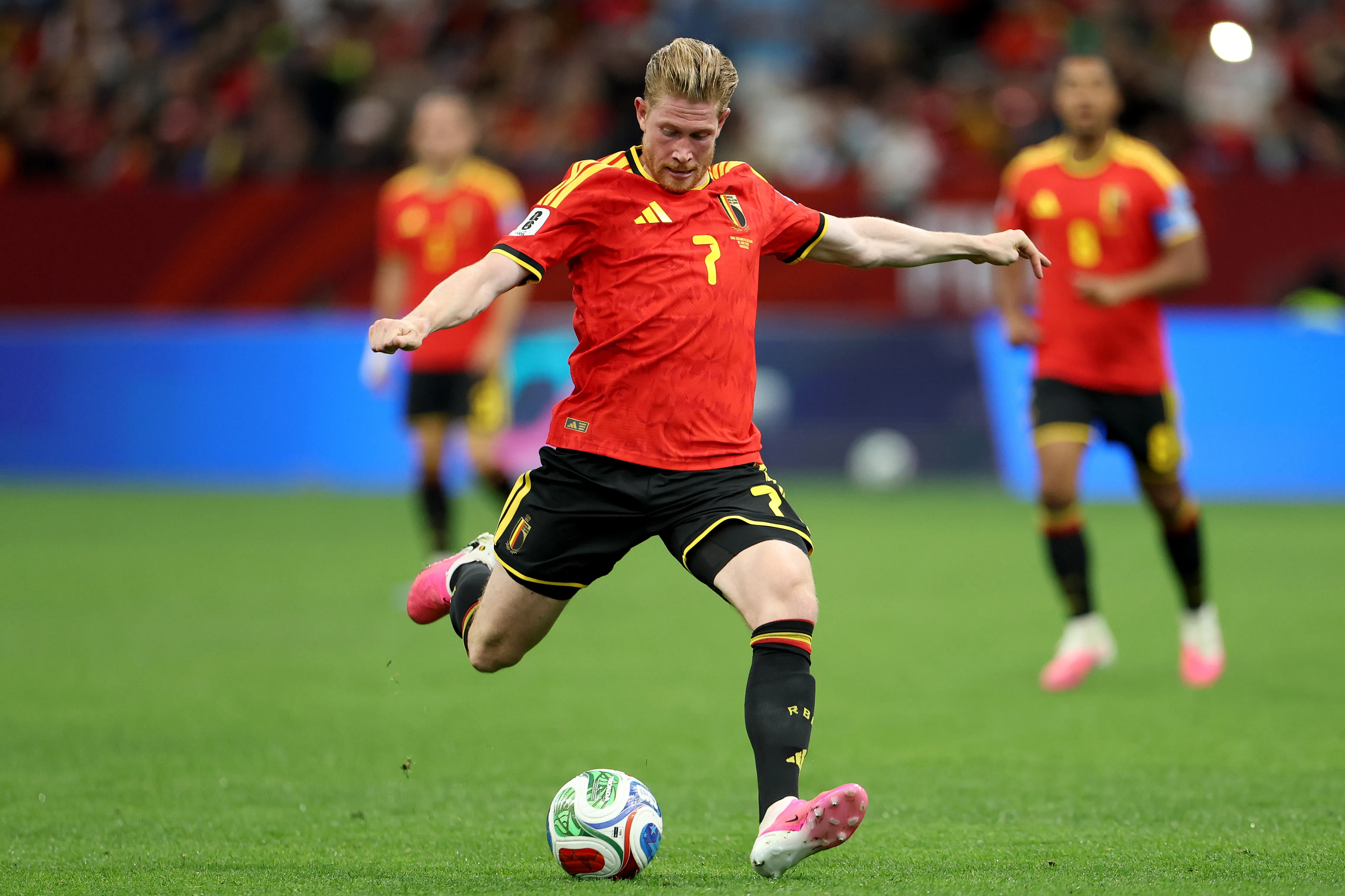 Kevin De Bruyne está disputando su cuarto Mundial con Bélgica.