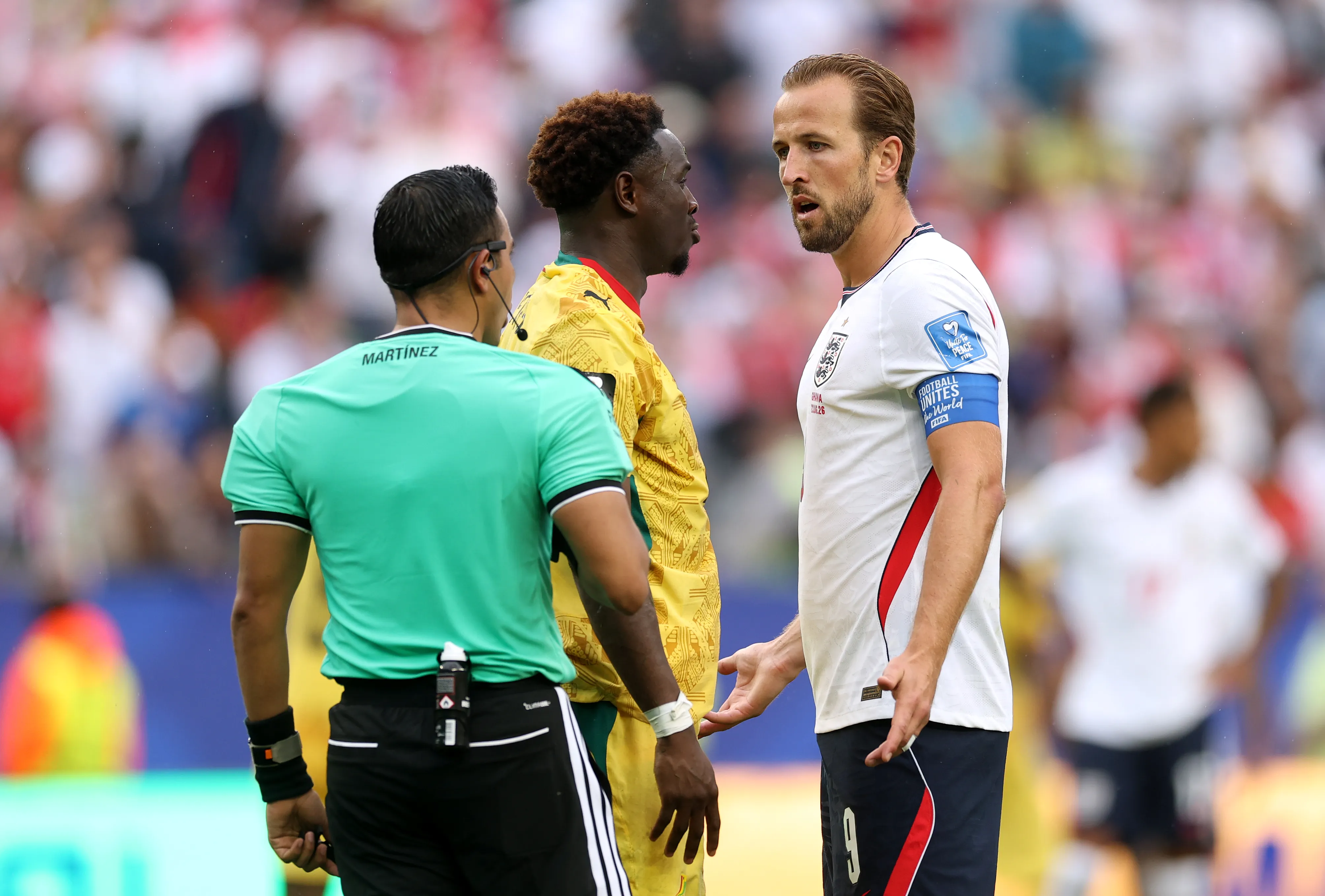 Said Martínez, el árbitro de Bélgica – Senegal (Getty)