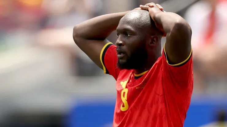 Romelu Lukaku, ausente en el once inicial de Bélgica hoy