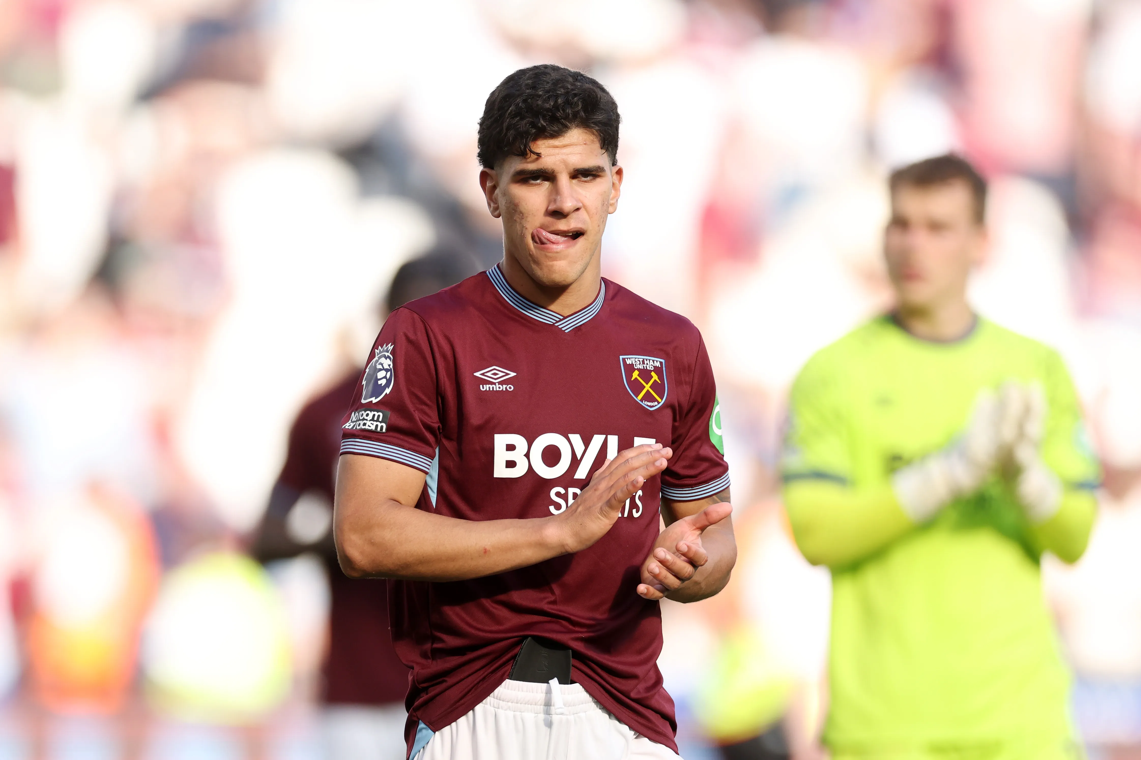 Mateus Fernandes llega a Tottenham desde West Ham United, con quien descendió. (Getty Images)
